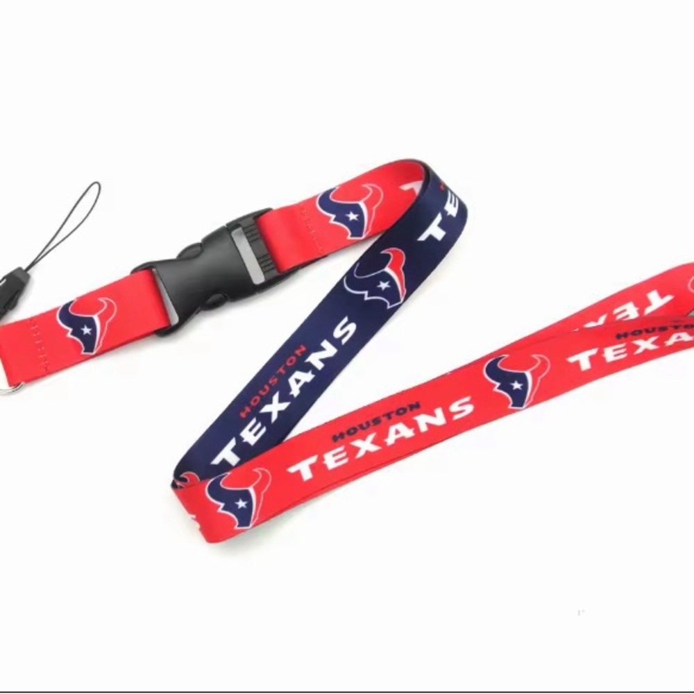 HOUSTON TEXANS NFL KEYCHAIN LANYARD